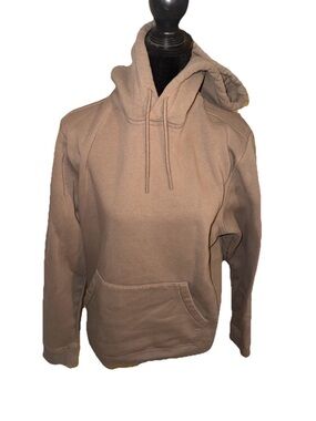 brown hoodie